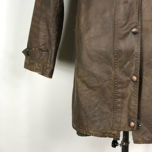Women's brown shops poodle Newmarket UK12 tg.42 Brown wax newmarket lady coat