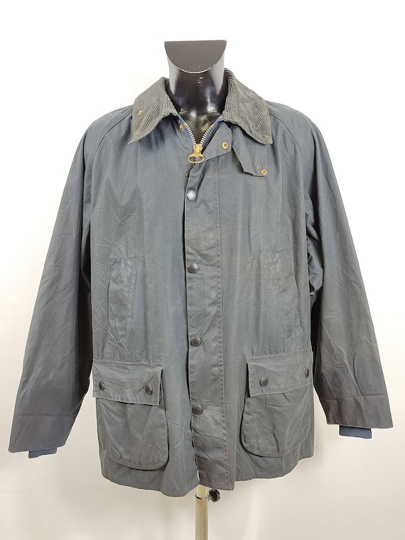 Barbour Bedale Jacket Men Vintage Blue C48/122 Cm Bedale Barbour Bedale Jacket Men Vintage Blue C48/122 Cm Bedale