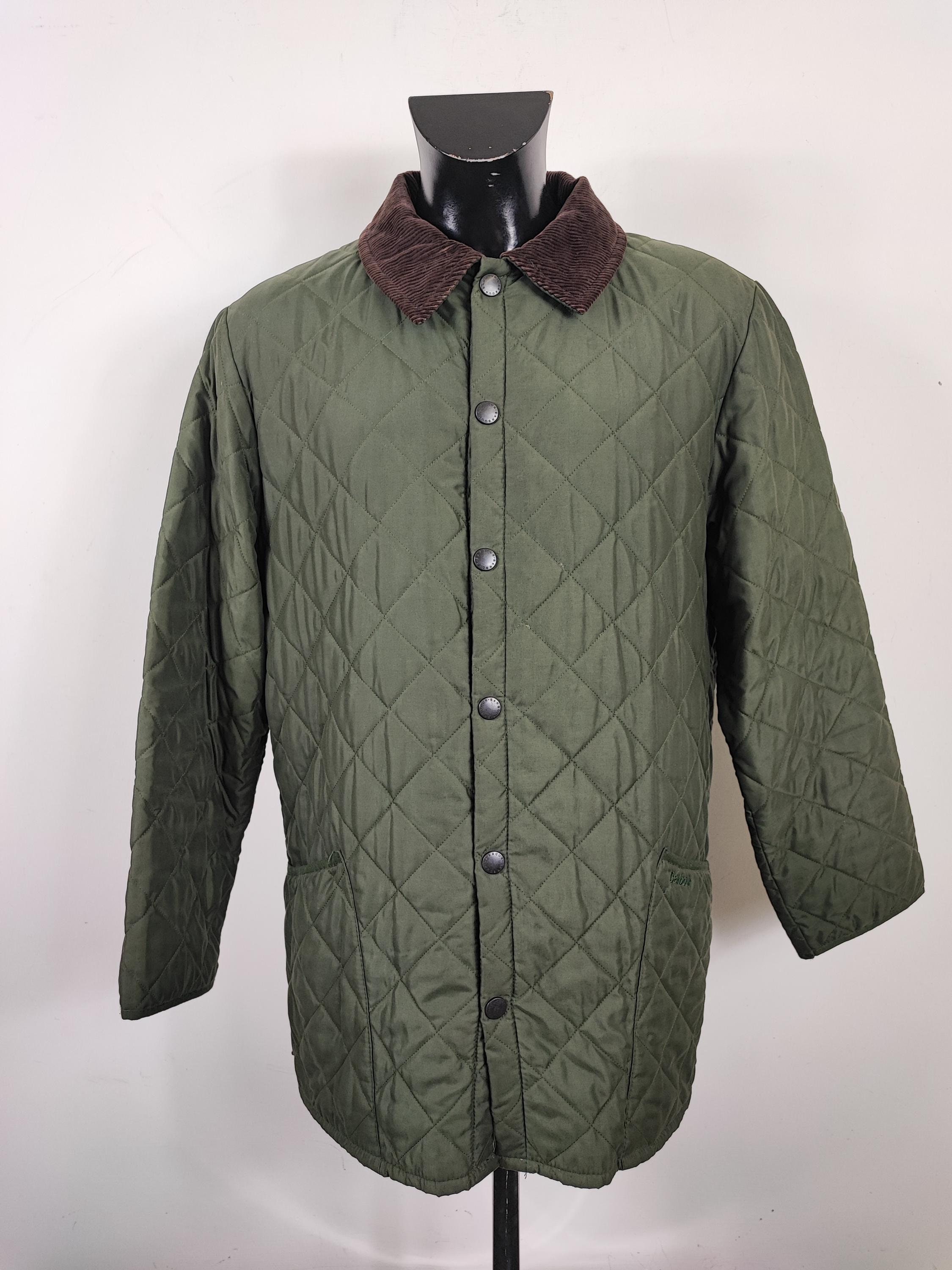 Barbour Green Wind Jacket Eskdale L Man Quilted Green Wind Eskdale Jacket Size Large Etsy