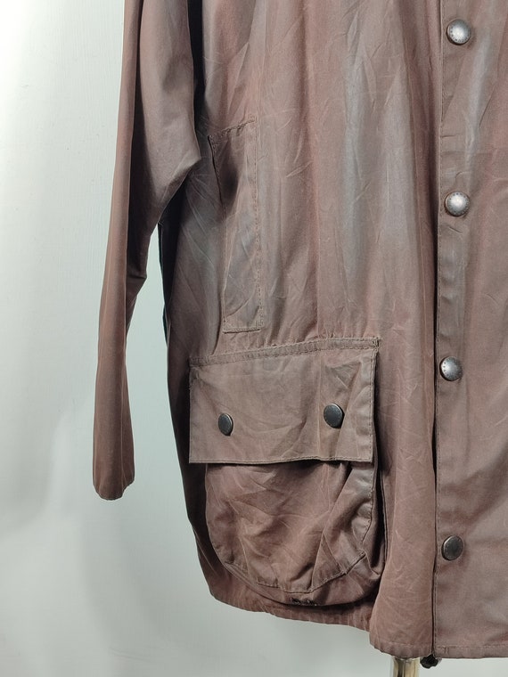 Barbour Vintage brown Beaufort jacket C44/112 cm … - image 5