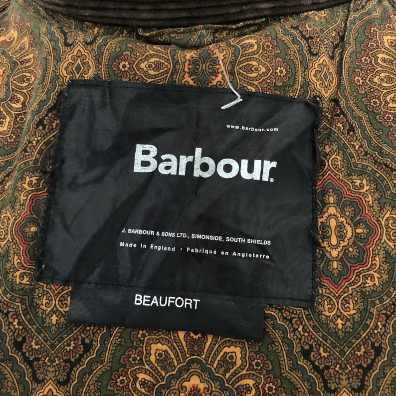 barbour beaufort xxl