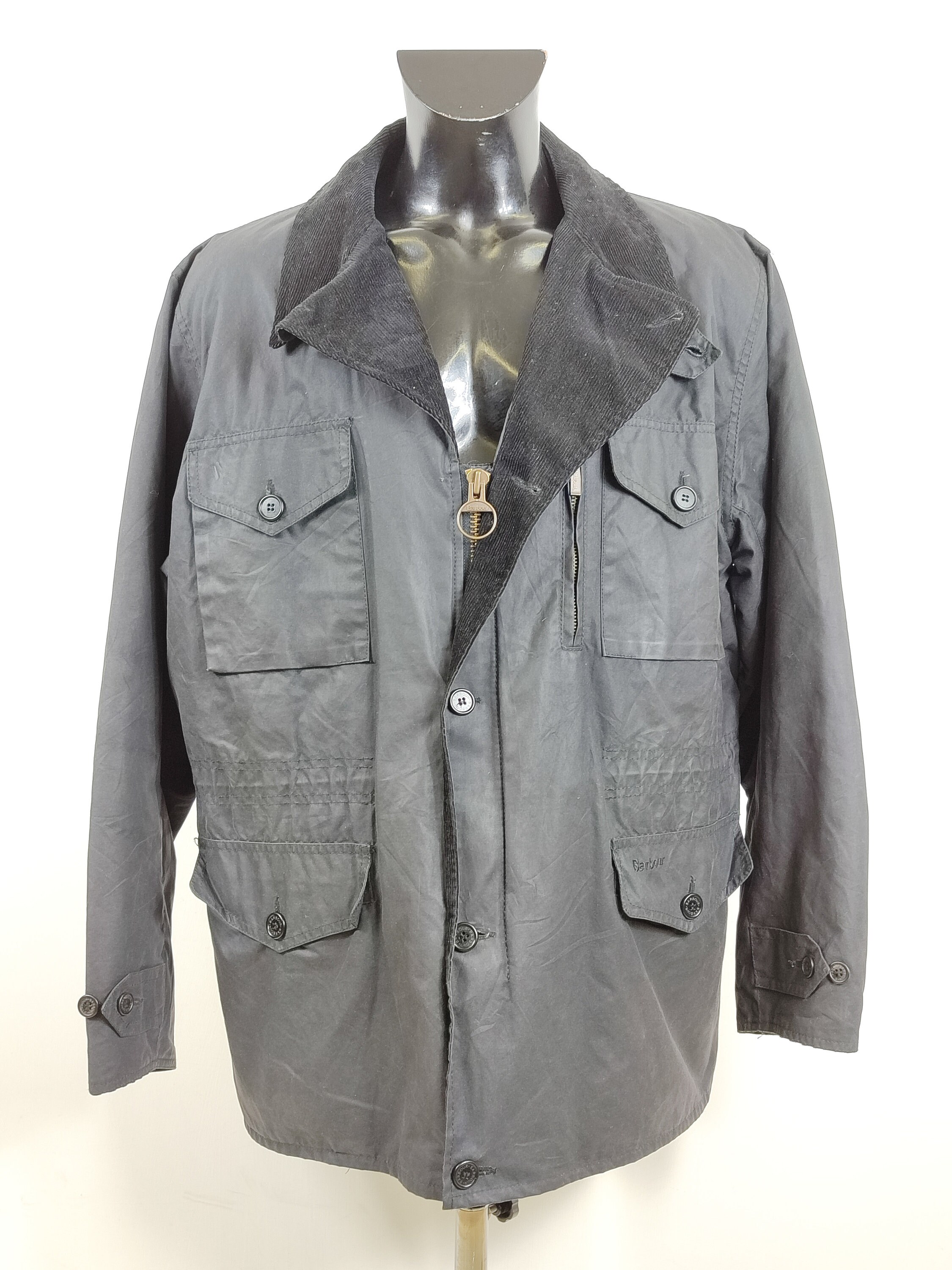 1977年 Barbour 短かっ Solway Zipper C40