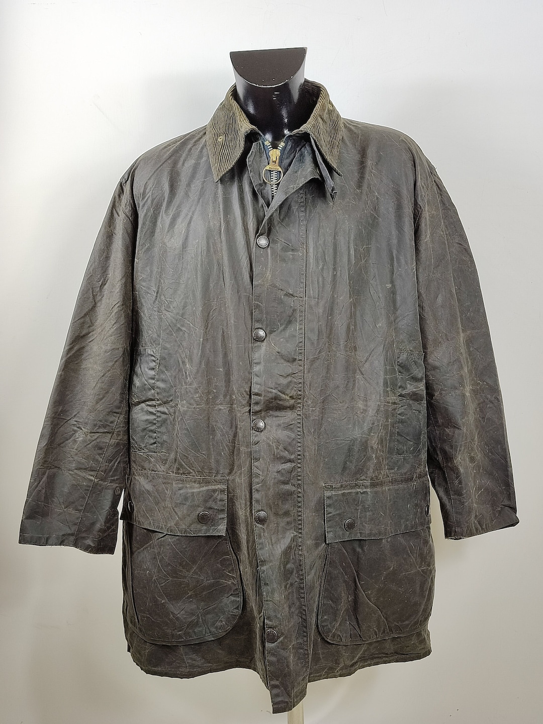 ジャケット・アウター Barbour BORDER SHAPE MEMORY 36 Barbour Men's Border Jacket - Navy (MWX0008NY91) - Men's