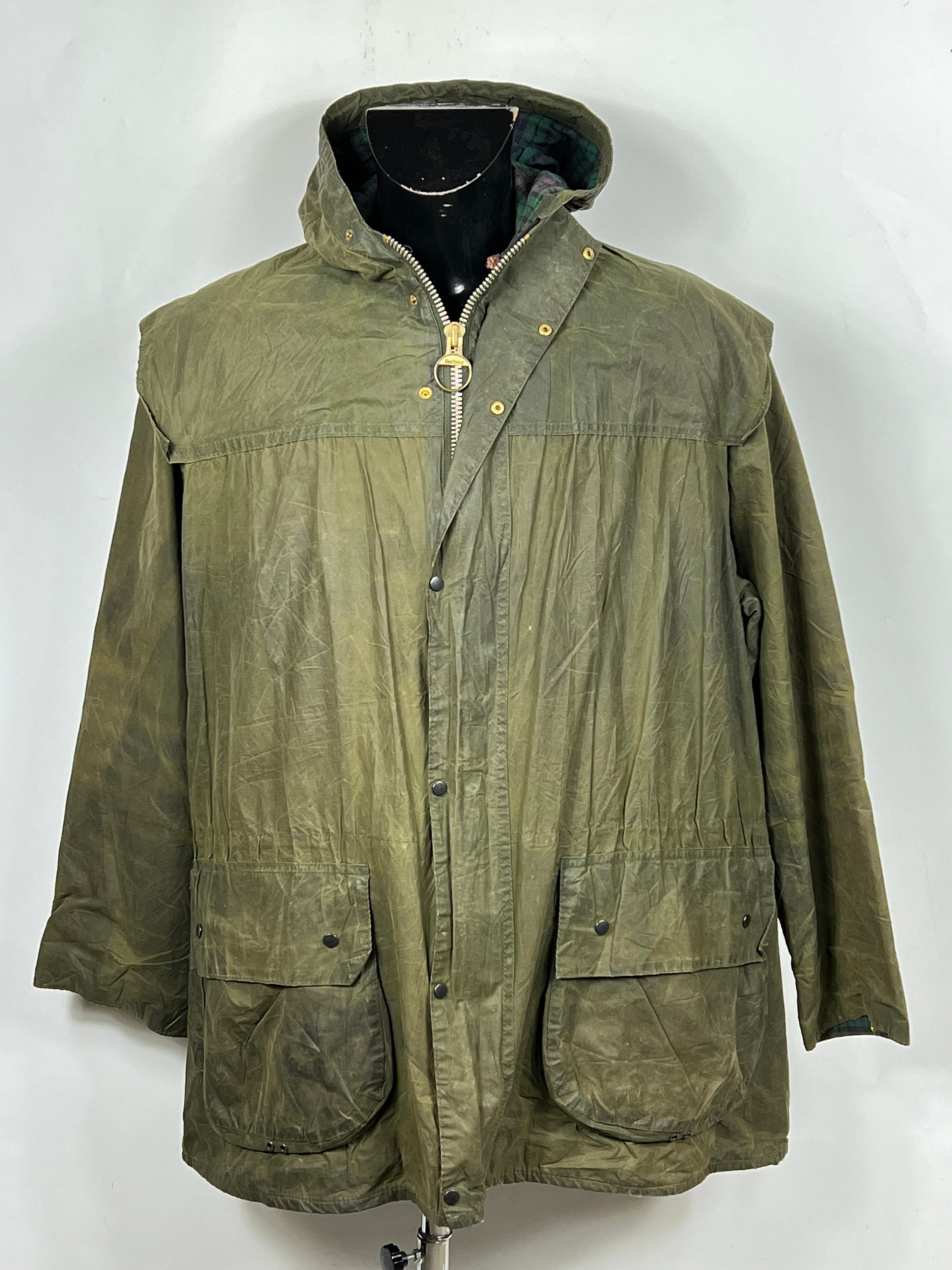 Barbour DURHAM 裏地有りタイプ 38 England製 USED-