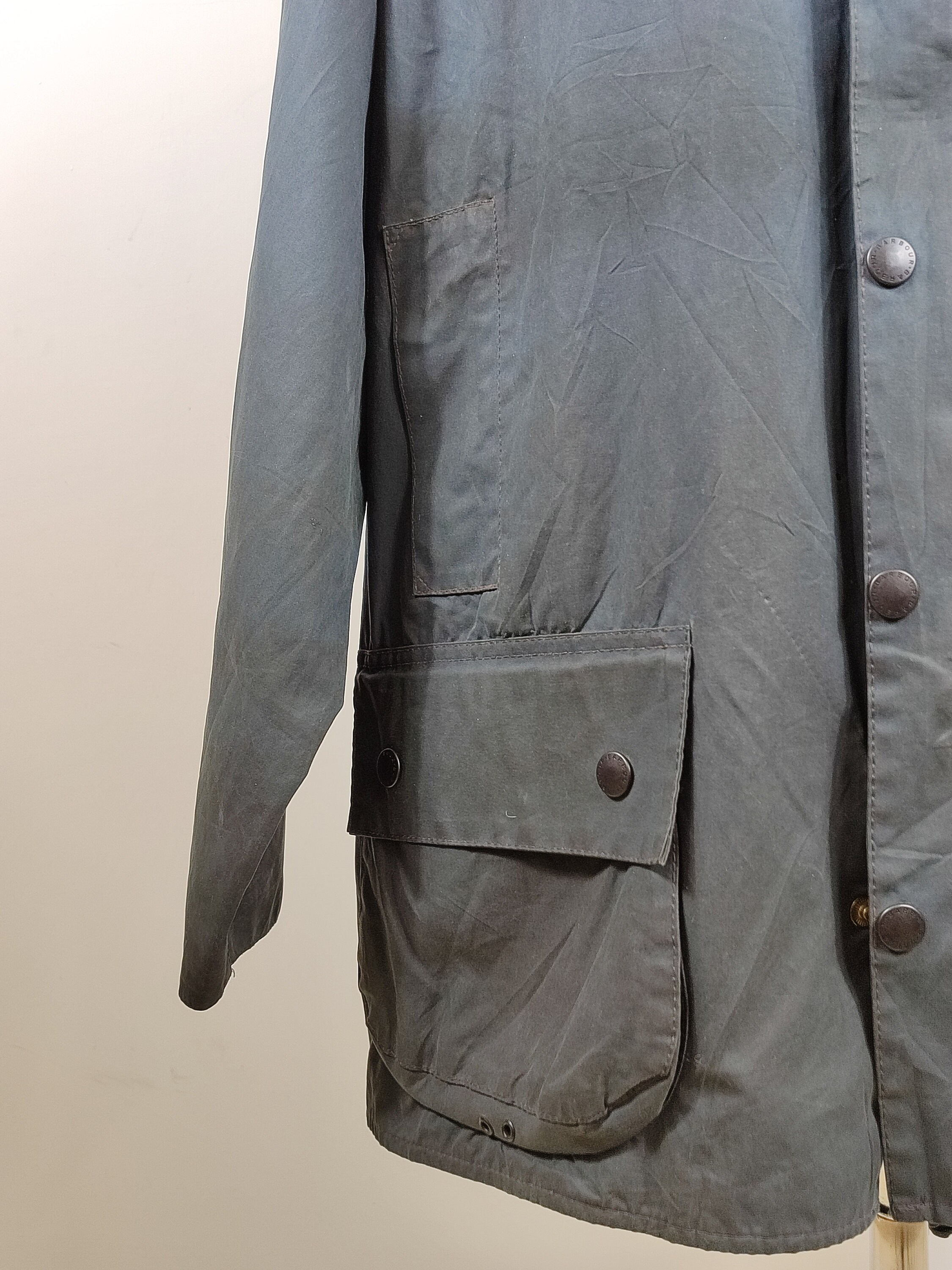 ジャケット・アウター 90s barbour beaufort c50 navy Barbour Beaufort Wax Jacket - Navy – The Lucky Knot Men's
