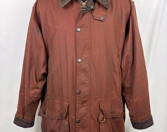 RARE Barbour Cowen Commando Jacket Gray C36/91 Cm Gray Wax Man