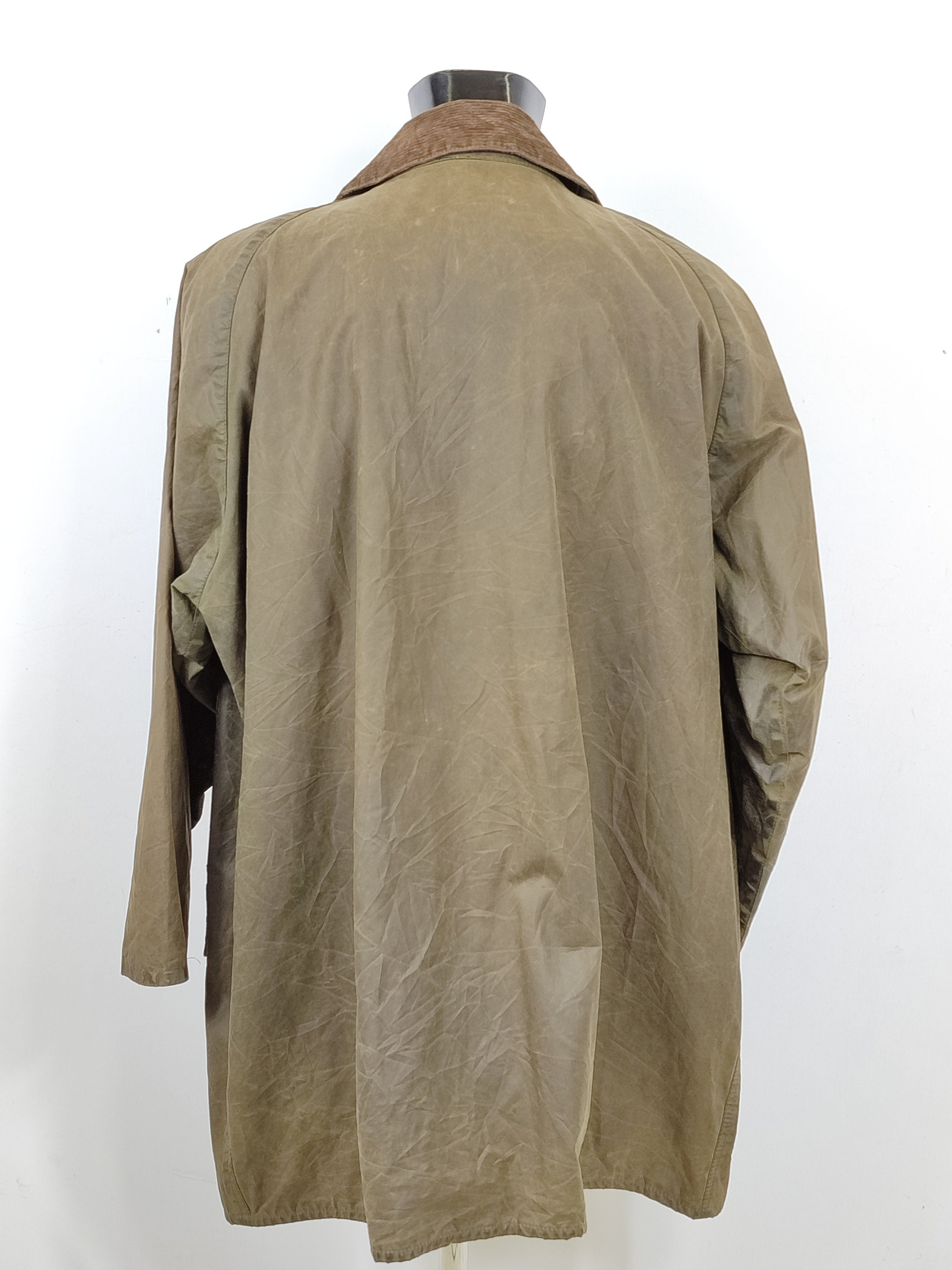 Barbour Gamefair Green C48/122 Cm Green Wax Vintage Gamefair