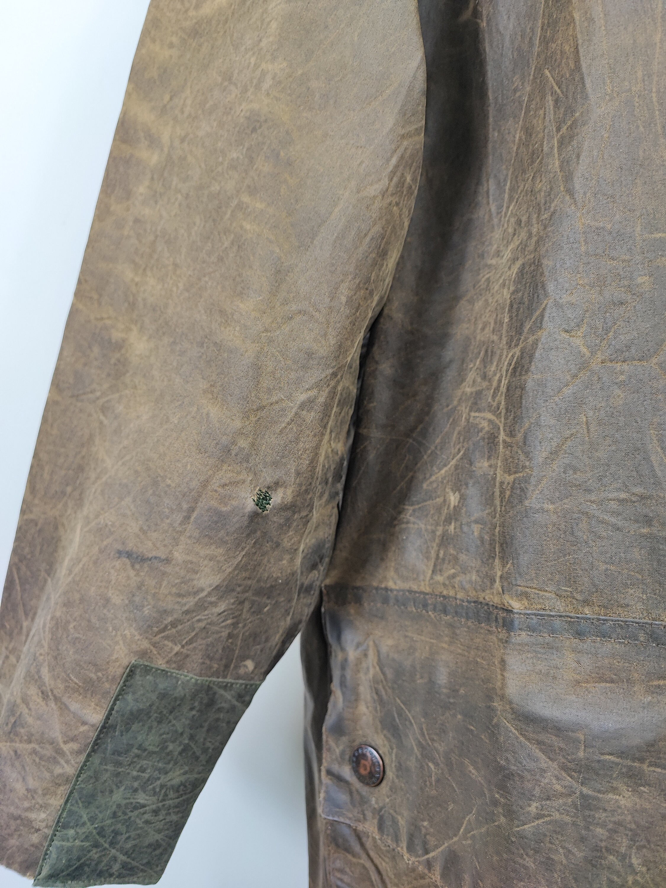 Barbour solway zipper wax jacket deals