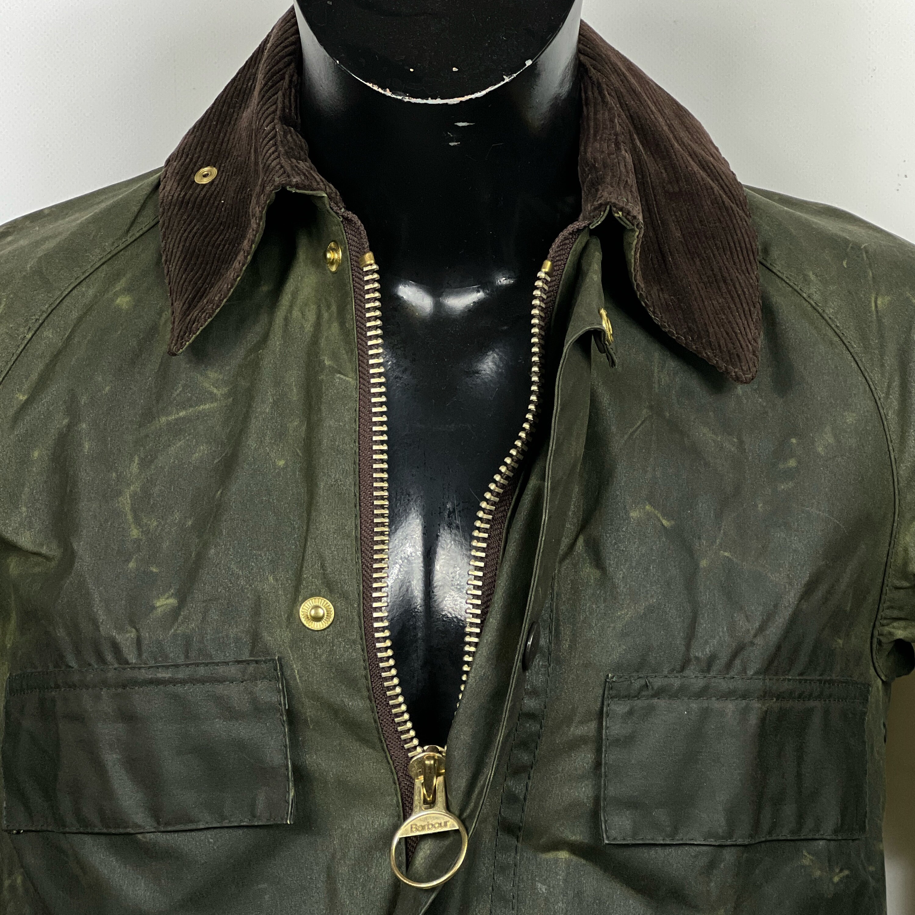 RARA Barbour Bedale Jacket Green C30/76 Cm Four Pockets A100 - Etsy