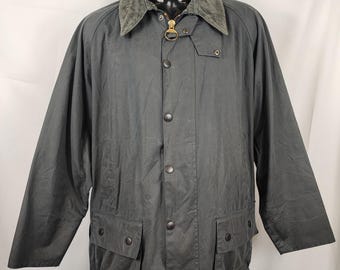 Barbour Beaufort jacket blue C48/122 cm - Navy Beaufort Waxed jacket c48 size XL comfortable