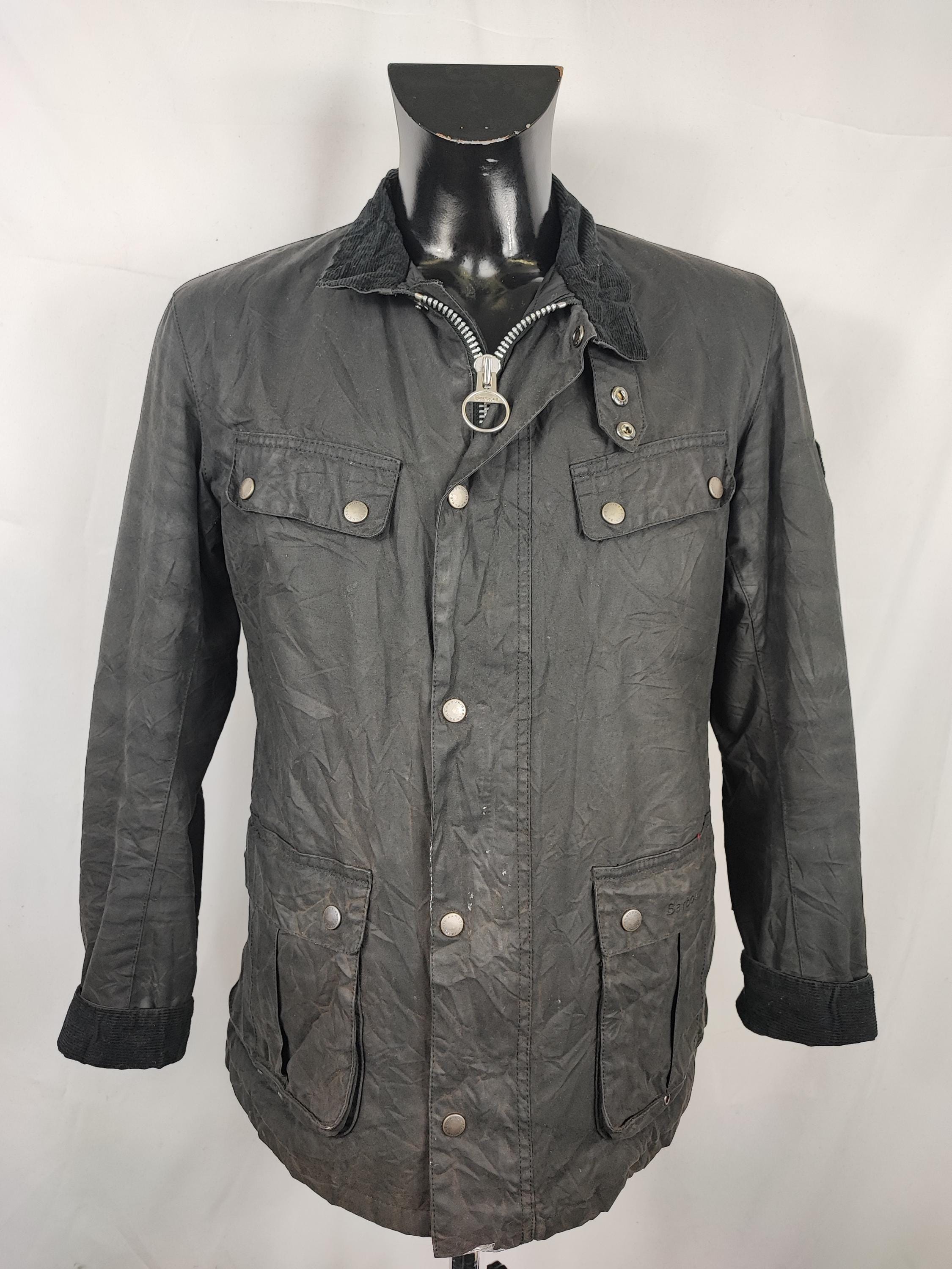 【美品】バブアー/DUKE/インターナショナルワックスジャケット/ブルゾン/M 中古・古着通販】Barbour (バブアー) INTERNATIONAL DUKE WAX JACKET