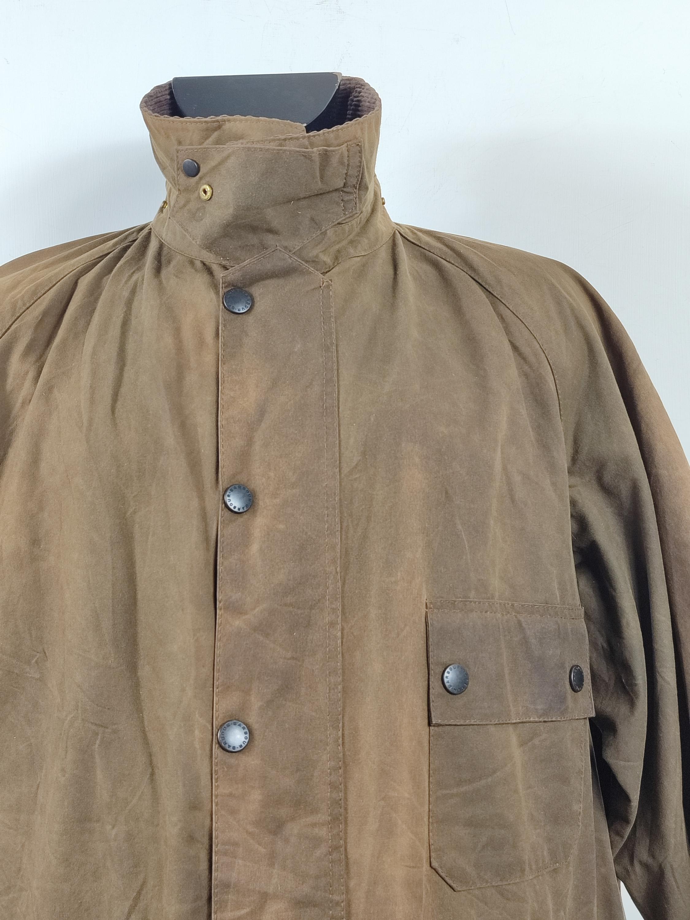 RARE Barbour Solway Zipper Waxed C46/117 Cm Xlarge- Man RARE Barbour Solway Zipper Waxed C46/117 Cm Xlarge- Man
