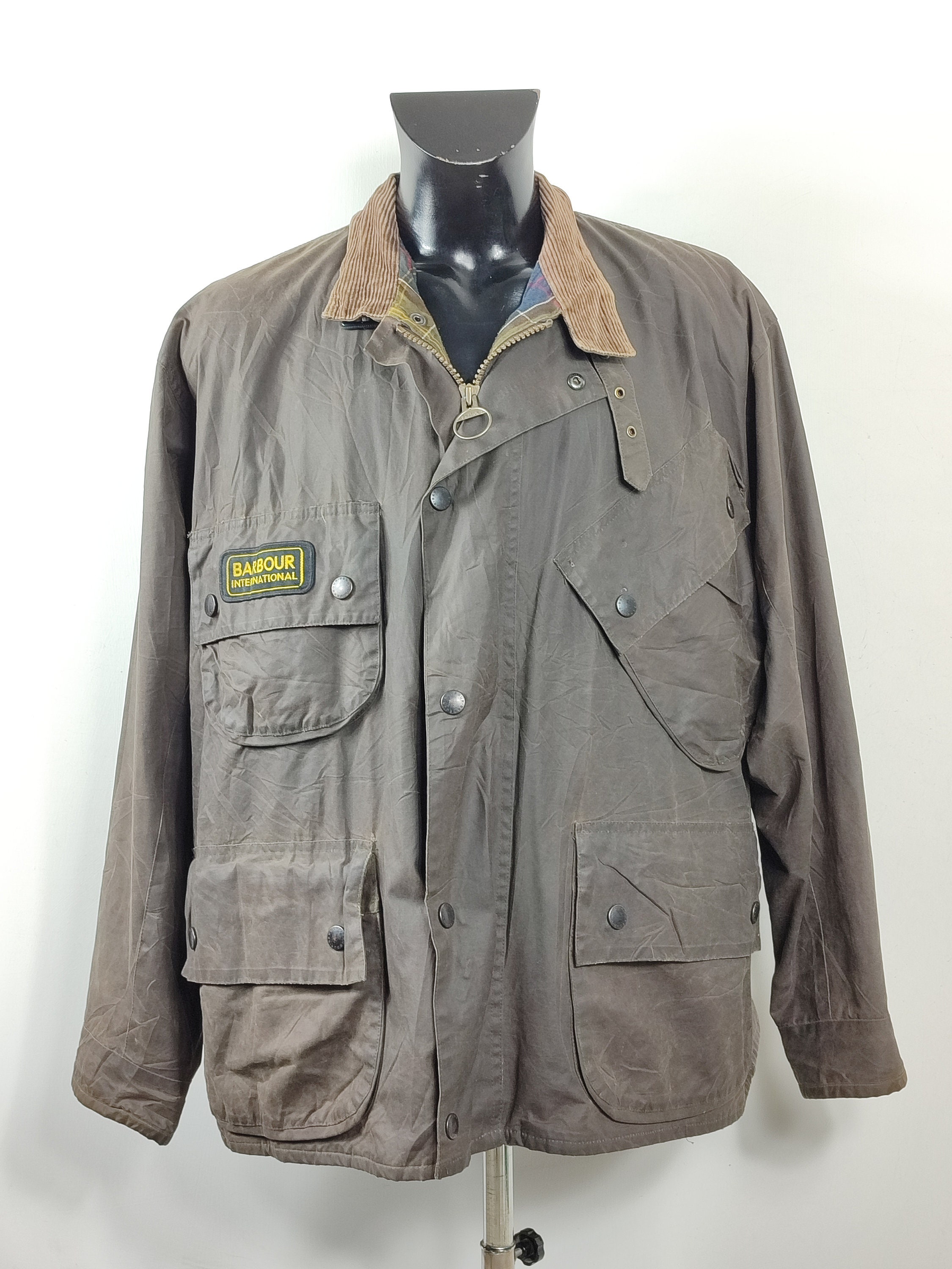 Barbour International Brown XL Jacket - Man Barbour