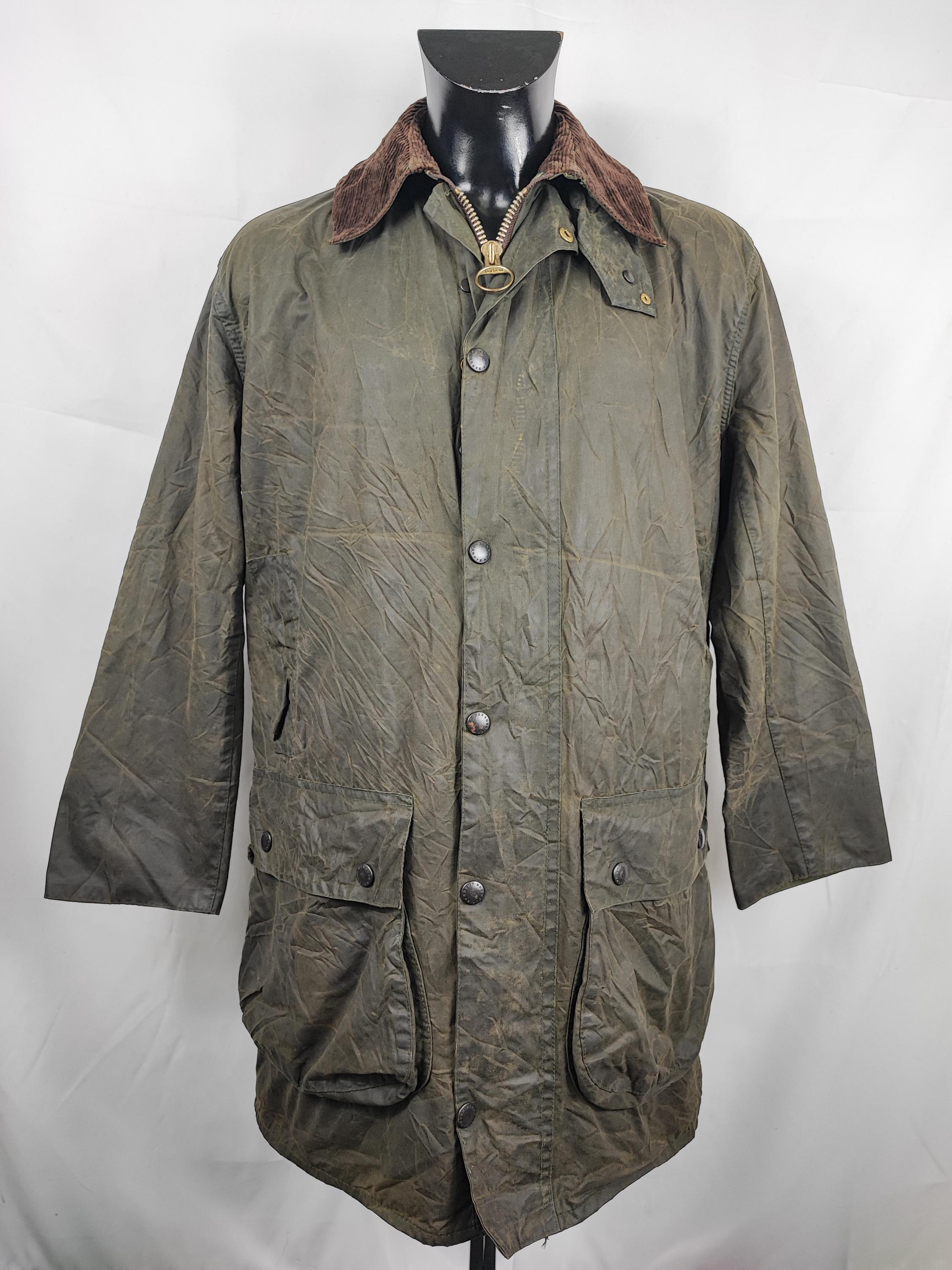値下げOK Barbour Border モッズコート オリーブグリーン （Mens