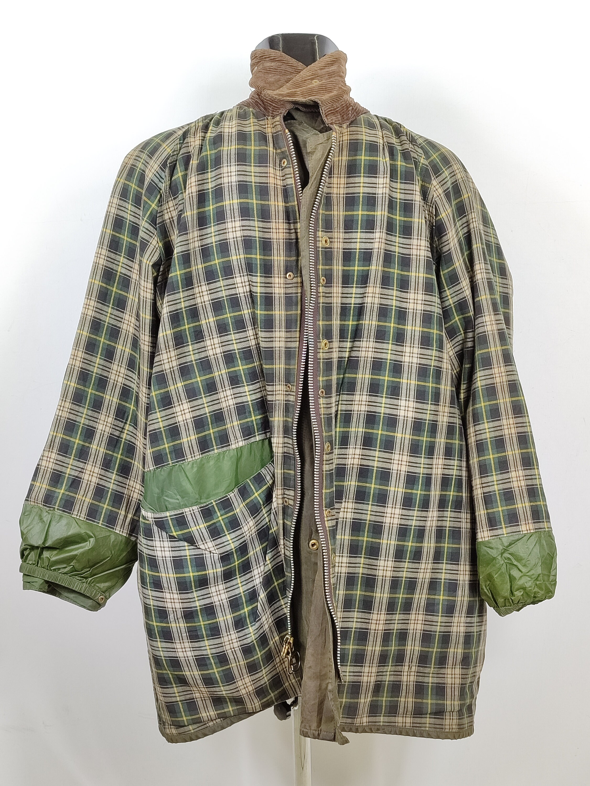 Barbour Gamefair Green C48/122 Cm Green Wax Vintage Gamefair
