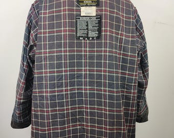 Barbour Border Blue Jacket Vintage Waxed C46/117 Cm - Navy Wax
