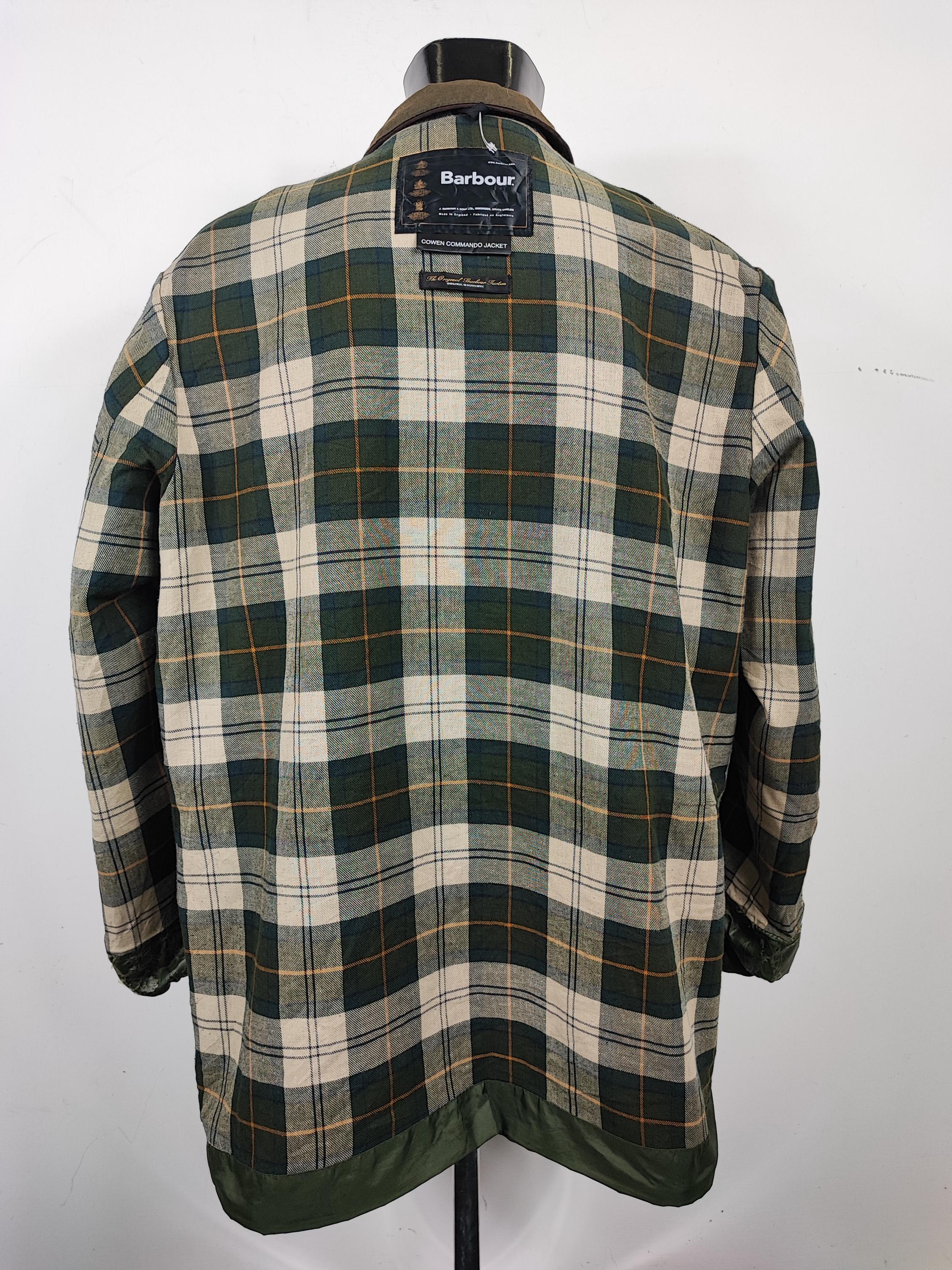 RARE Barbour Cowan Commando Jacket Green C44/112 Cm Green RARE Barbour Cowan Commando Jacket Green C44/112 Cm Green