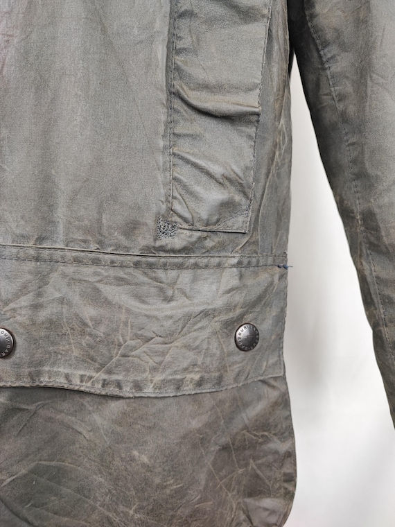新品 Barbour international original c38 Barbour International Men's Original Waxed Jacket - Black
