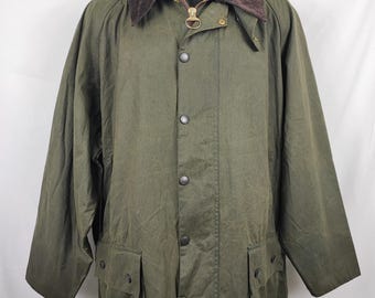 英国製Barbour COWEN COMMANDO JACKET RARE Barbour Cowan Commando Jacket Green C44/112 Cm Green