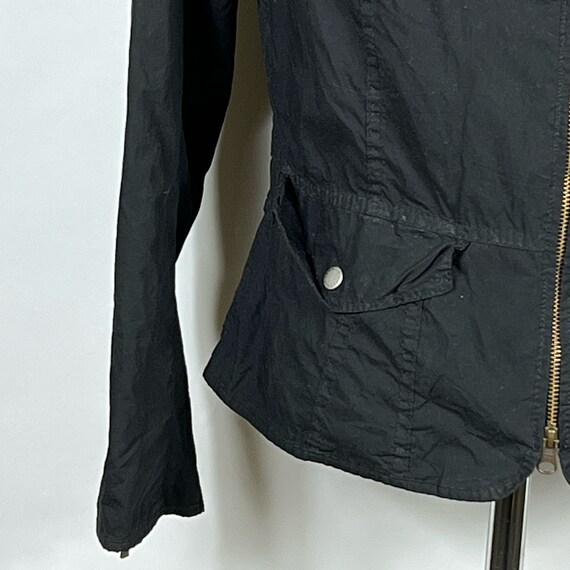 Barbour short black women's jacket UK14 Tg. 44 Sh… - image 8