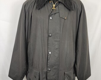 Barbour Beaufort jacket vintage black C48/122 cm Black vintage Wax Beaufort jacket XL Comfortable
