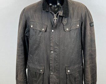 Barbour Vintage Northumbria Jacket C44/112cm-green 2 Crowns 