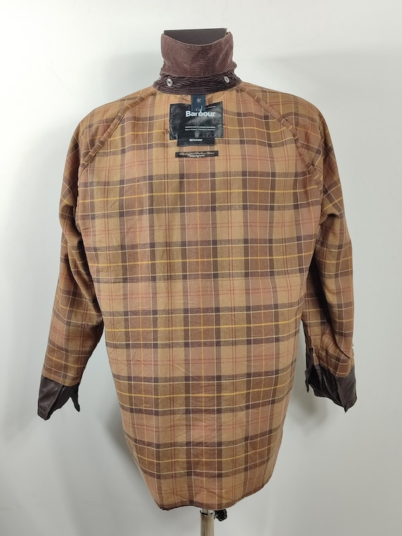 Barbour Vintage brown Beaufort jacket C44/112 cm … - image 8