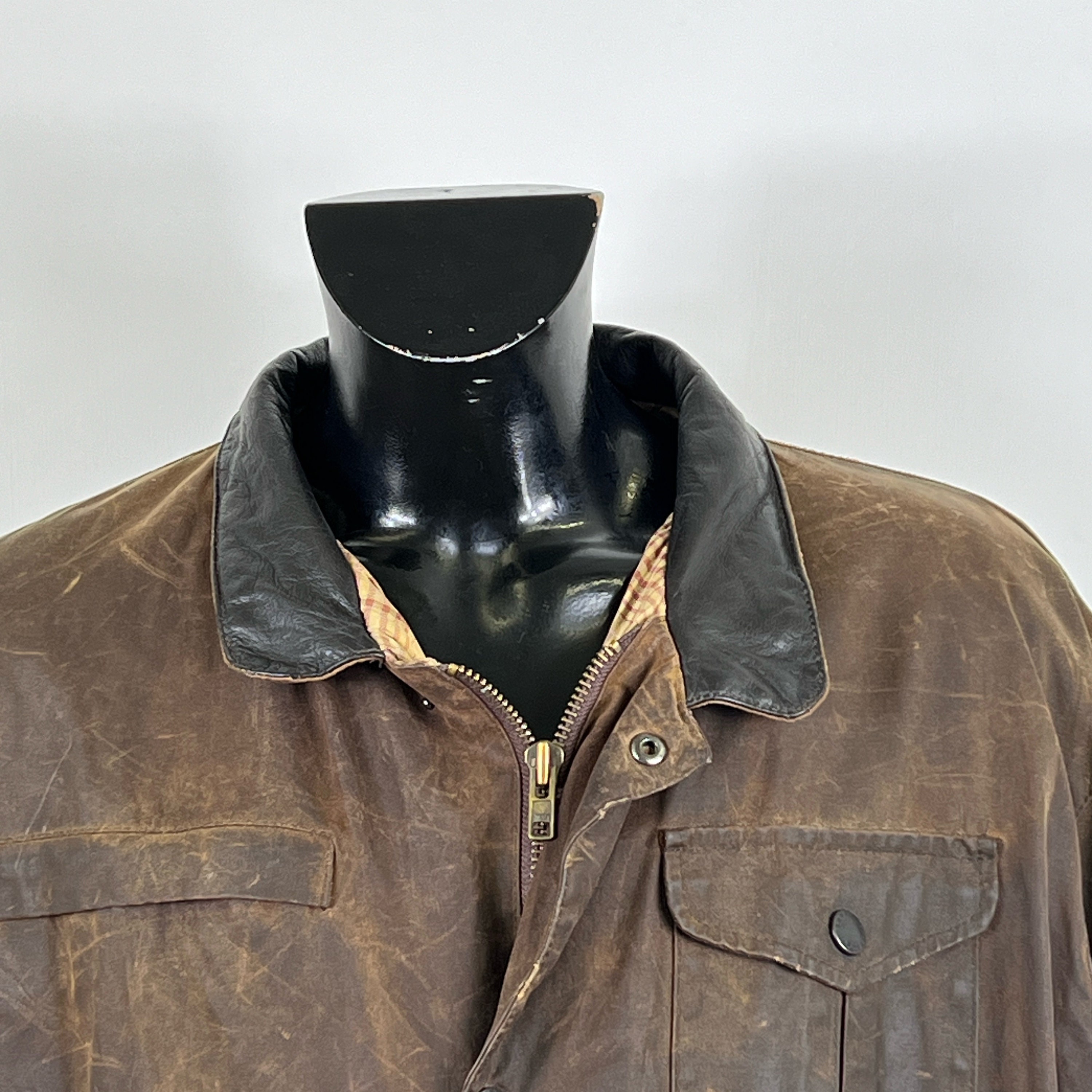 Barbour bushman wax jacket sale