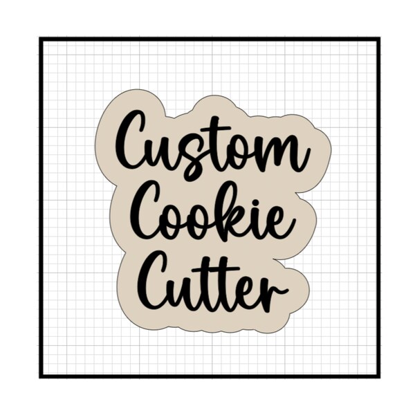 Custom Cookie Cutter - Etsy