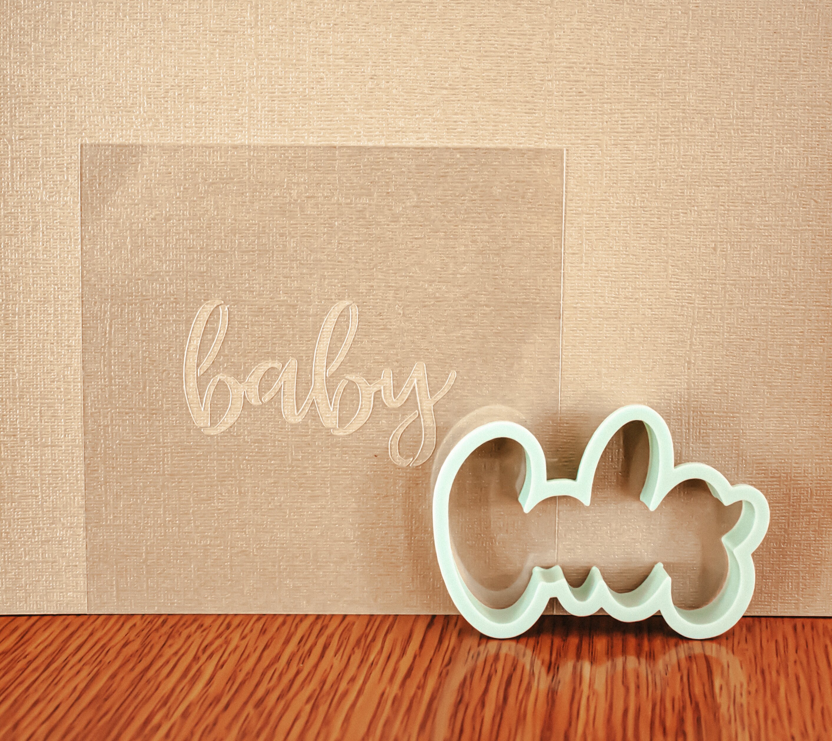Baby Cookie Stencil and Cookie Cutter Baby Shower Cookie - Etsy