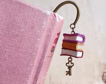 Bookmark - Bookmark metal customize - Bookmark leather customize - Multicolor Bookmark leather
