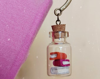 Bookmarks Mini Tiny Book - Bookmark leather - bookmark magicmagic - Bookmark custom customized gift