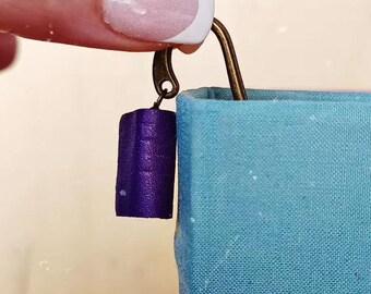 Bookmark leather - Bookmark for teacher - Unique gift for writer, teacher and reader - miniature lover