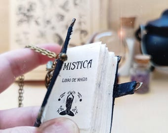 Wicca pendant wicca - Witches jewelry - witches and magic pendant - Amulet magic - Haunted pendant - Feminine energy - Magic pendant