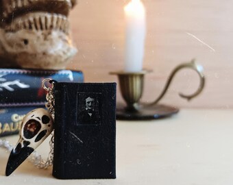 The Raven Edgar Allan Poe necklace gothic literature
