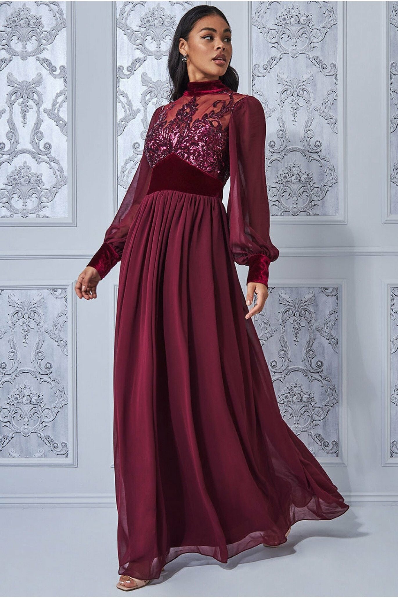 Evening Dress Wine - Etsy
