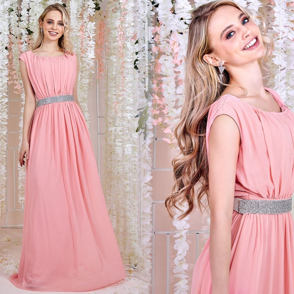 Pink Maid Dress Etsy