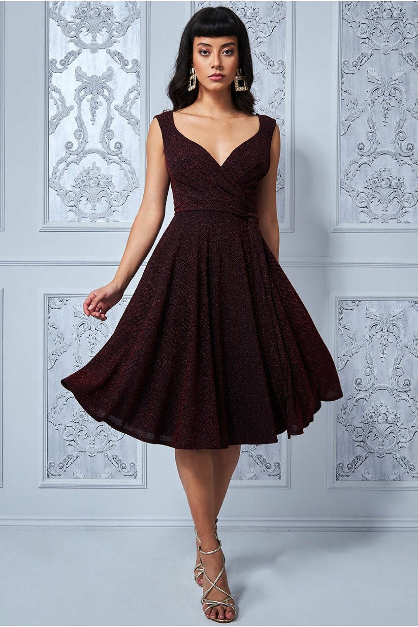 midi date night dress