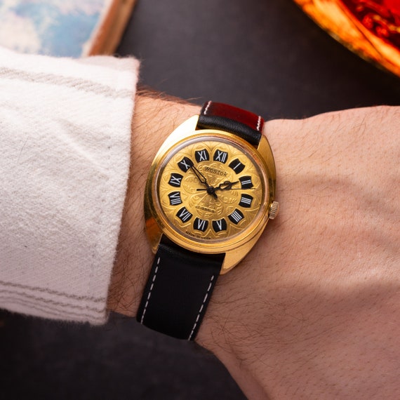 Vintage watch Wostok Art Deco, Original watch, Me… - image 3