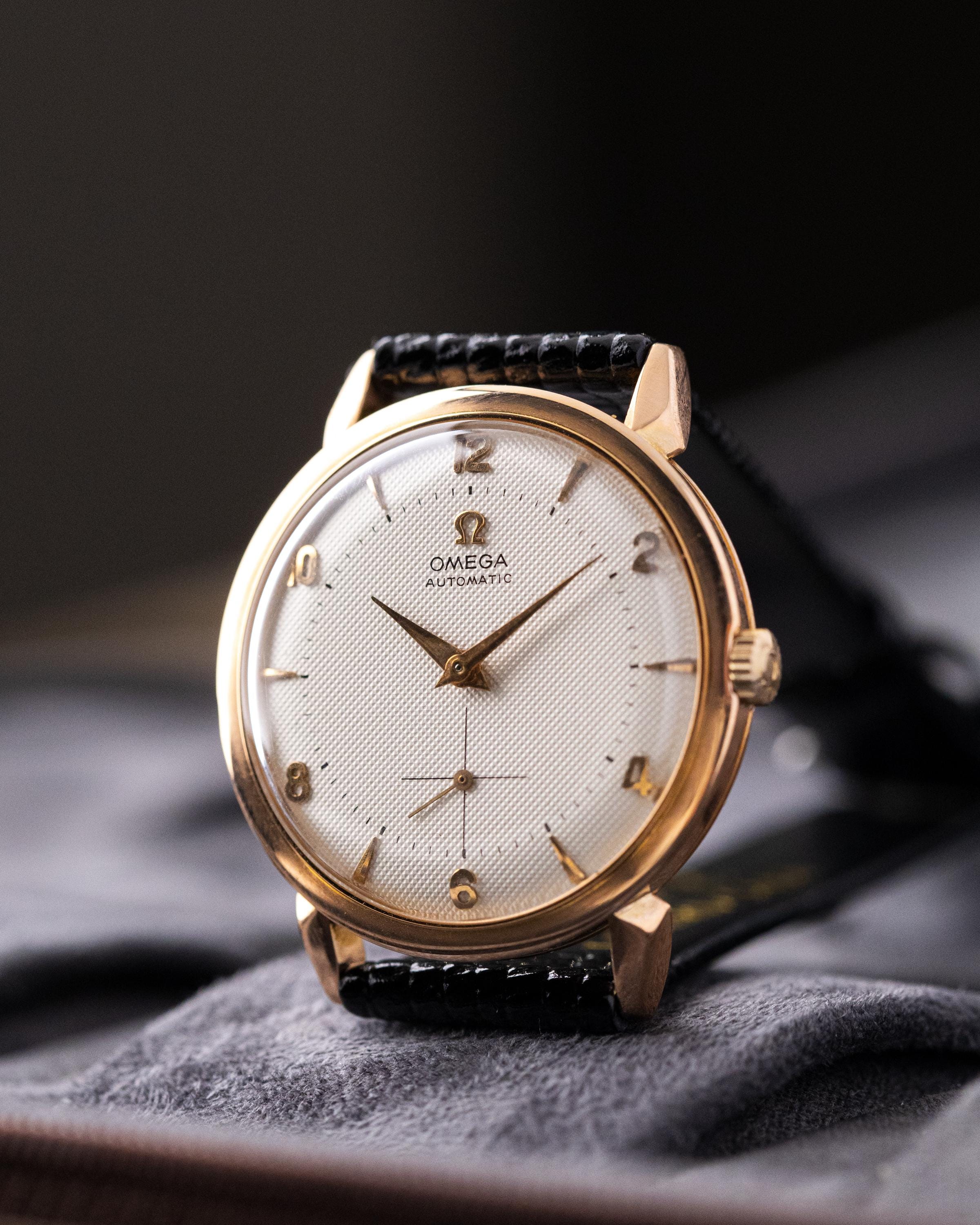 Omega 18k Watch - Etsy