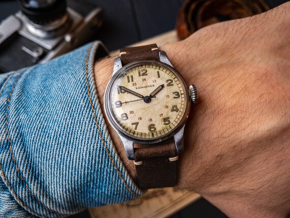 longines vintage military