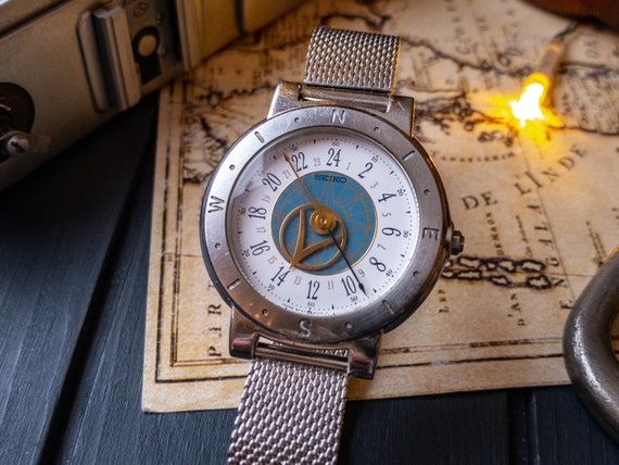 Rare Vintage Watch Seiko Levante Maritime Timer 24 Hours | Etsy