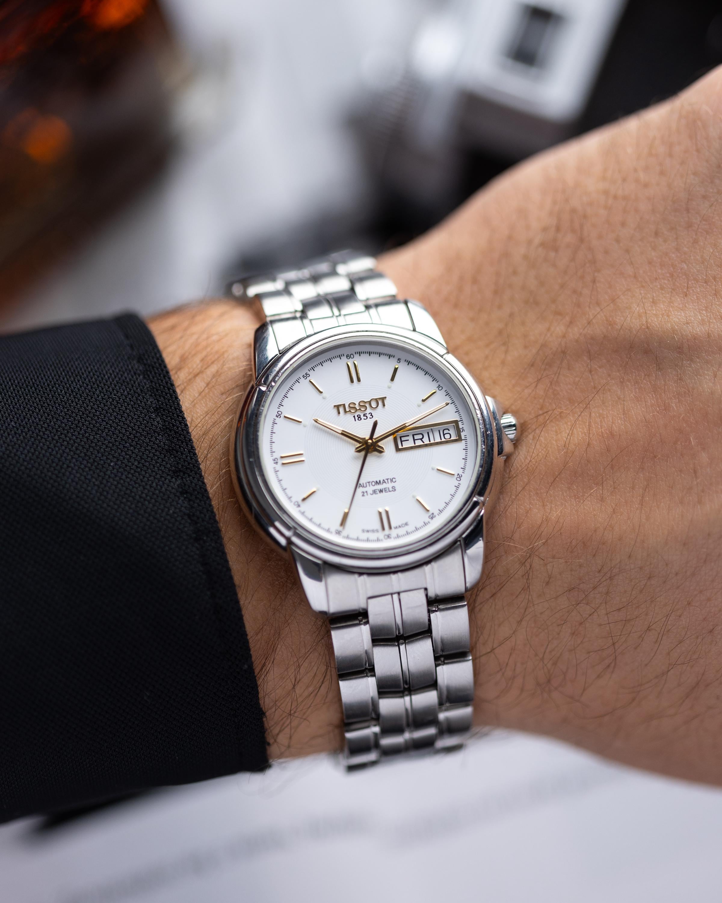 Vintage Tissot Seastar Automatic, Day/date, Swiss Watch From
