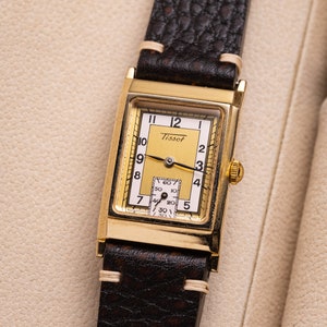 Tissot Art Deco Tank Watch, Tissot Heritage, Quartz, Swiss Watch