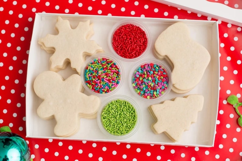 DYI Christmas Cookie Decorating Kit /Sugar Cookies /Cookie  Etsy