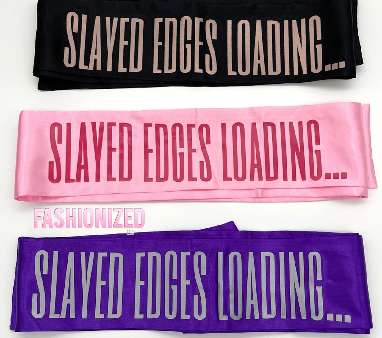 Satin edge scarf wholesale Clearance