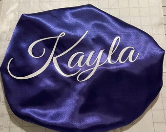Personalisierte Satin Mütze