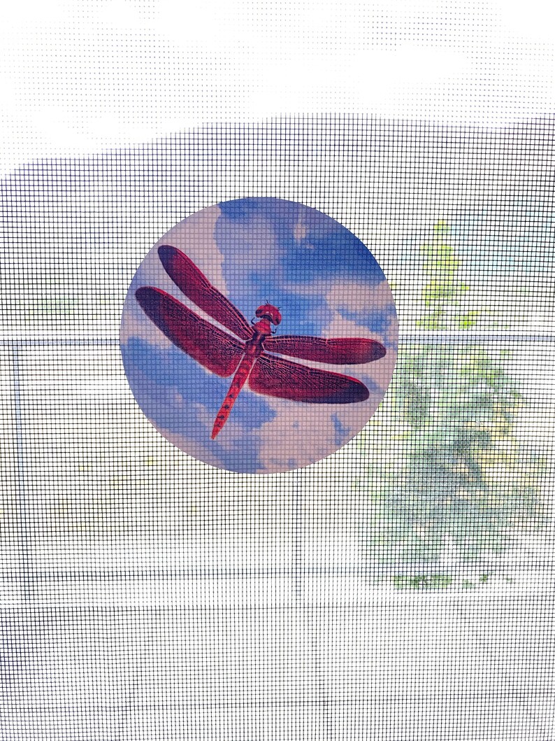 Retractable Screen Door Decals 6 per Pack Prevent Etsy