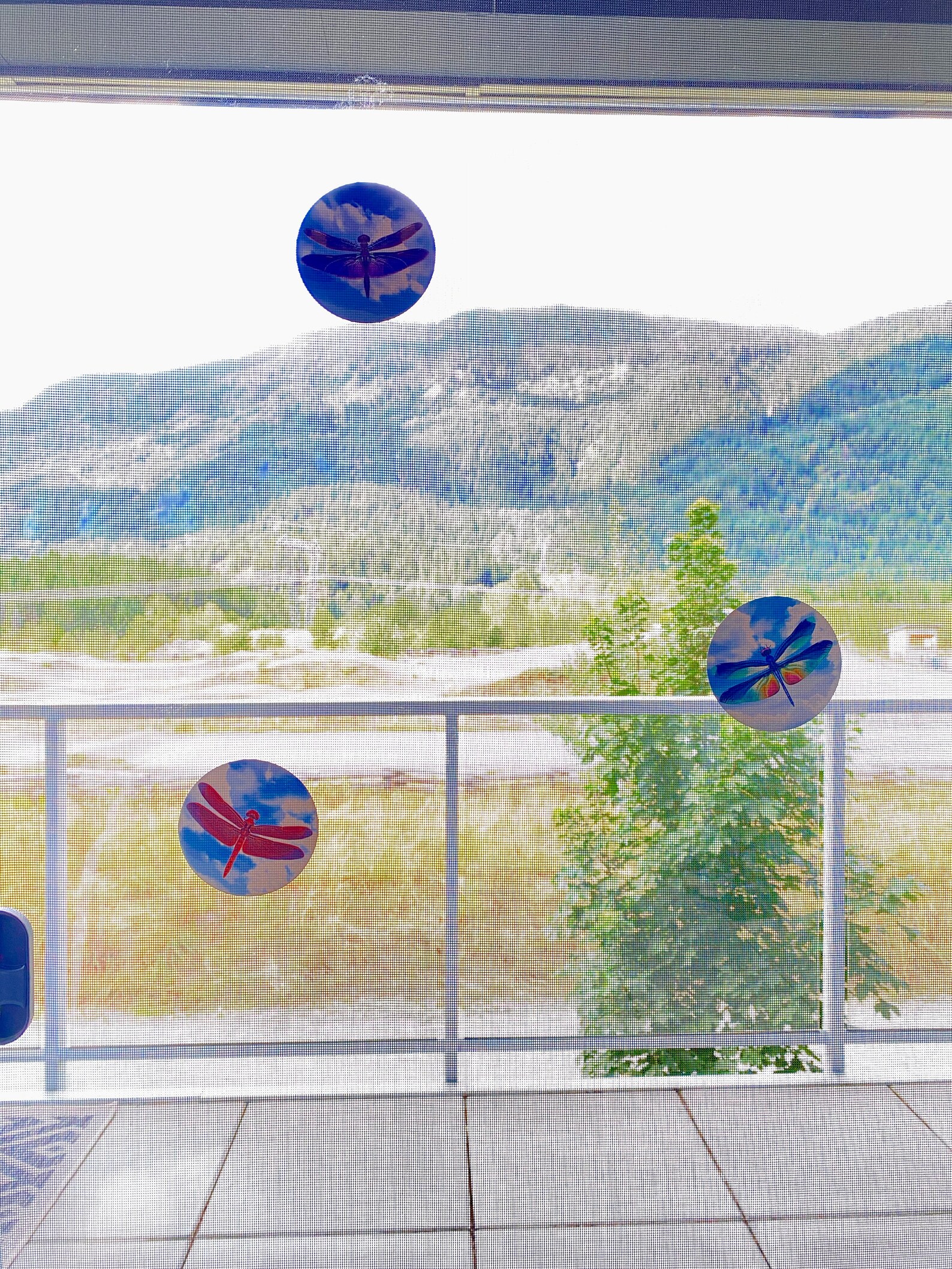 Retractable Screen Door Decals 6 per Pack Prevent Etsy