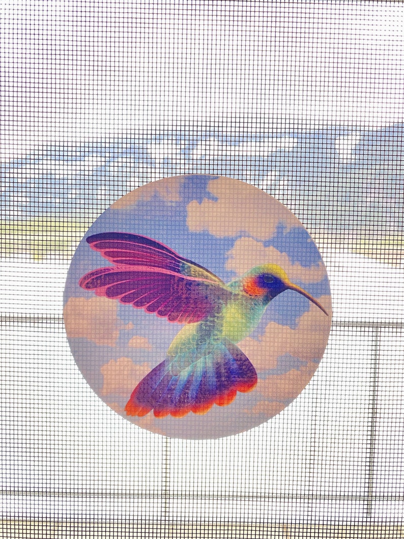 Retractable Screen Door Decals 6 per Pack Prevent Etsy